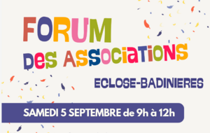 Forum des associations Eclose Badinières